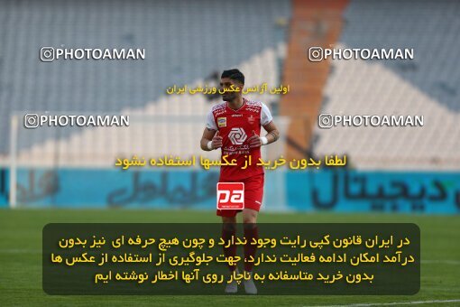 1978335, Tehran, Iran, لیگ برتر فوتبال ایران، Persian Gulf Cup، Week 6، First Leg، Persepolis 1 v 1 Zob Ahan Esfahan on 2020/12/31 at Azadi Stadium