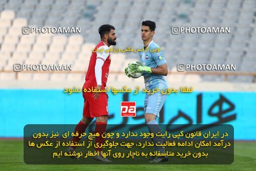 1978330, Tehran, Iran, لیگ برتر فوتبال ایران، Persian Gulf Cup، Week 7، First Leg، Persepolis 0 v 0 Sepahan on 2021/01/05 at Azadi Stadium