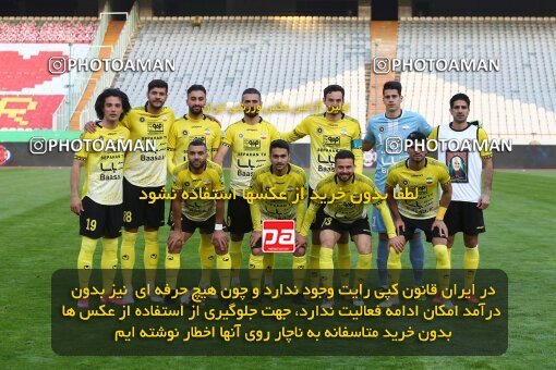 1978467, Tehran, Iran, لیگ برتر فوتبال ایران، Persian Gulf Cup، Week 7، First Leg، Persepolis 0 v 0 Sepahan on 2021/01/05 at Azadi Stadium