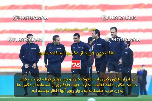 1983246, Tehran, Iran, لیگ برتر فوتبال ایران، Persian Gulf Cup، Week 8، First Leg، Esteghlal 2 v 2 Persepolis on 2021/01/11 at Azadi Stadium