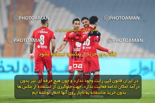 1983324, Tehran, Iran, لیگ برتر فوتبال ایران، Persian Gulf Cup، Week 8، First Leg، Esteghlal 2 v 2 Persepolis on 2021/01/11 at Azadi Stadium