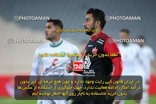 1978390, Tehran, Iran, لیگ برتر فوتبال ایران، Persian Gulf Cup، Week 13، First Leg، Persepolis 2 v 1 Mashin Sazi Tabriz on 2021/01/30 at Azadi Stadium