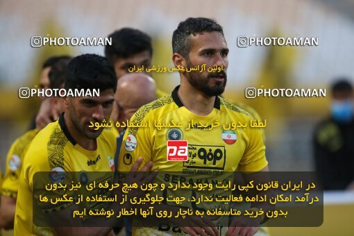 1993141, Isfahan, Iran, لیگ برتر فوتبال ایران، Persian Gulf Cup، Week 15، First Leg، Sepahan 2 v 0 Esteghlal on 2021/02/13 at Naghsh-e Jahan Stadium