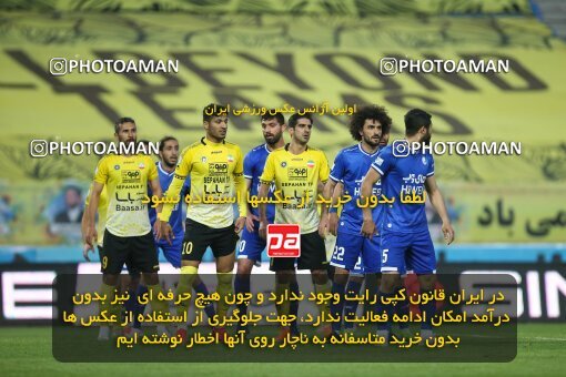 1993142, Isfahan, Iran, لیگ برتر فوتبال ایران، Persian Gulf Cup، Week 15، First Leg، Sepahan 2 v 0 Esteghlal on 2021/02/13 at Naghsh-e Jahan Stadium