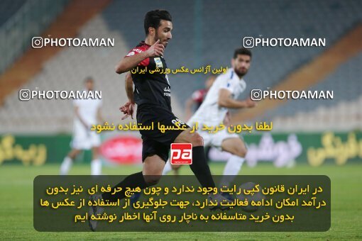 1978461, Tehran, Iran, لیگ برتر فوتبال ایران، Persian Gulf Cup، Week 15، First Leg، Persepolis 1 v 0 Paykan on 2021/02/14 at Azadi Stadium