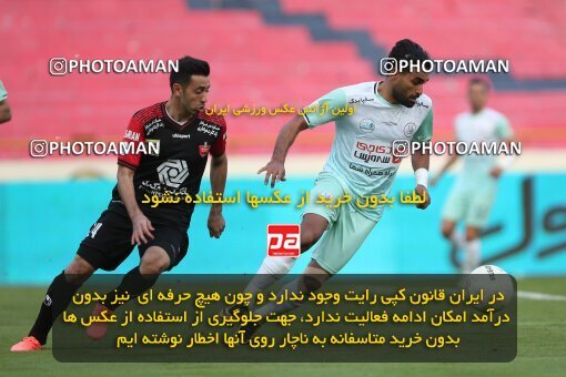 1978430, Tehran, Iran, لیگ برتر فوتبال ایران، Persian Gulf Cup، Week 16، Second Leg، Persepolis 1 v 0 Saipa on 2021/03/01 at Azadi Stadium