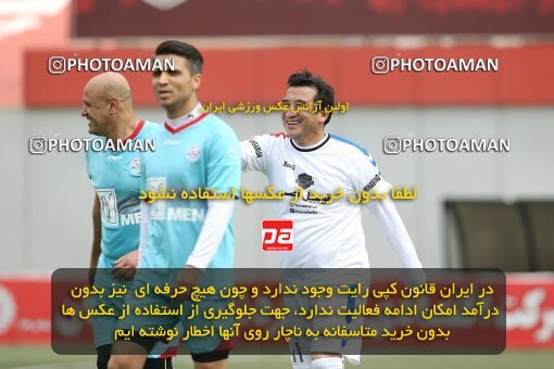 1945522, Tehran, Iran, Charitable friendly match، Resaneh Varzesh 1 - 3 Pishkesvatan on 2021/03/14 at Derafshifar Stadium