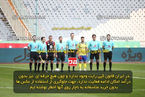 1992164, Tehran, Iran, لیگ برتر فوتبال ایران، Persian Gulf Cup، Week 18، Second Leg، Persepolis 2 v 1 Naft M Soleyman on 2021/03/18 at Azadi Stadium