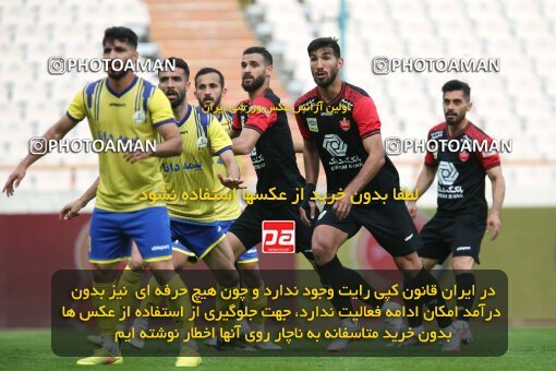 1992176, Tehran, Iran, لیگ برتر فوتبال ایران، Persian Gulf Cup، Week 18، Second Leg، Persepolis 2 v 1 Naft M Soleyman on 2021/03/18 at Azadi Stadium