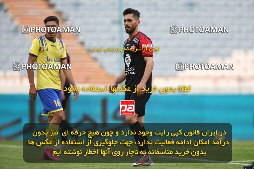 1992178, Tehran, Iran, لیگ برتر فوتبال ایران، Persian Gulf Cup، Week 18، Second Leg، Persepolis 2 v 1 Naft M Soleyman on 2021/03/18 at Azadi Stadium