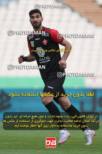1996713, Tehran, Iran, لیگ برتر فوتبال ایران، Persian Gulf Cup، Week 18، Second Leg، Persepolis 2 v 1 Naft M Soleyman on 2021/03/18 at Azadi Stadium