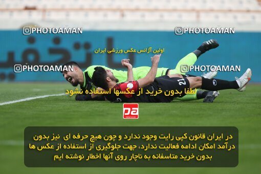 1996715, Tehran, Iran, لیگ برتر فوتبال ایران، Persian Gulf Cup، Week 18، Second Leg، Persepolis 2 v 1 Naft M Soleyman on 2021/03/18 at Azadi Stadium