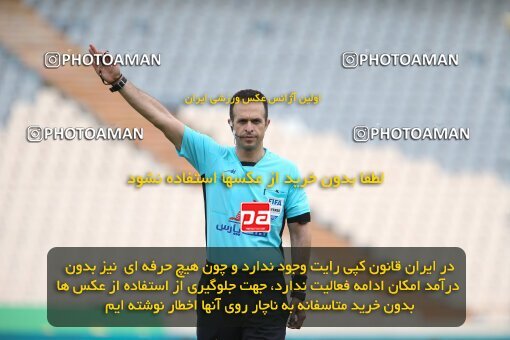 1996724, Tehran, Iran, لیگ برتر فوتبال ایران، Persian Gulf Cup، Week 18، Second Leg، Persepolis 2 v 1 Naft M Soleyman on 2021/03/18 at Azadi Stadium