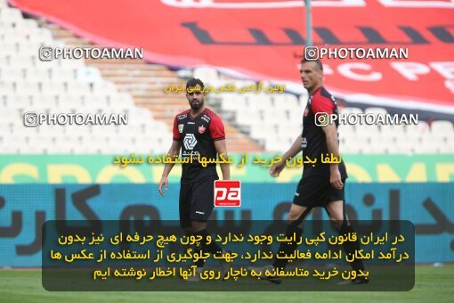 1996739, Tehran, Iran, لیگ برتر فوتبال ایران، Persian Gulf Cup، Week 18، Second Leg، Persepolis 2 v 1 Naft M Soleyman on 2021/03/18 at Azadi Stadium