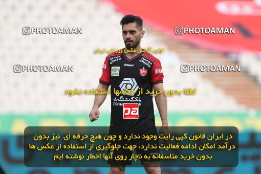 1996741, Tehran, Iran, لیگ برتر فوتبال ایران، Persian Gulf Cup، Week 18، Second Leg، Persepolis 2 v 1 Naft M Soleyman on 2021/03/18 at Azadi Stadium