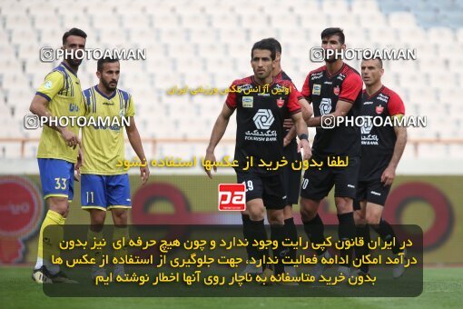 1996743, Tehran, Iran, لیگ برتر فوتبال ایران، Persian Gulf Cup، Week 18، Second Leg، Persepolis 2 v 1 Naft M Soleyman on 2021/03/18 at Azadi Stadium