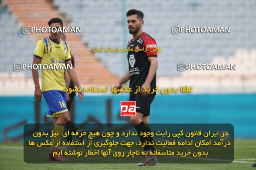 1996749, Tehran, Iran, لیگ برتر فوتبال ایران، Persian Gulf Cup، Week 18، Second Leg، Persepolis 2 v 1 Naft M Soleyman on 2021/03/18 at Azadi Stadium