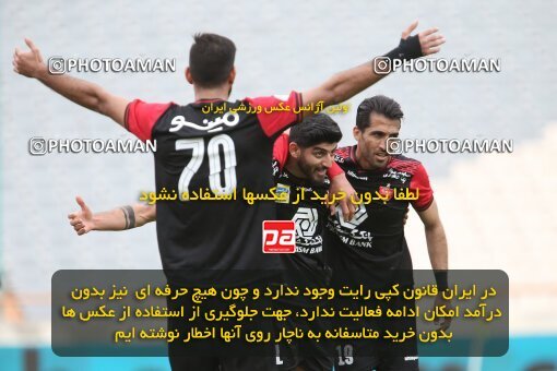 1996758, Tehran, Iran, لیگ برتر فوتبال ایران، Persian Gulf Cup، Week 18، Second Leg، Persepolis 2 v 1 Naft M Soleyman on 2021/03/18 at Azadi Stadium