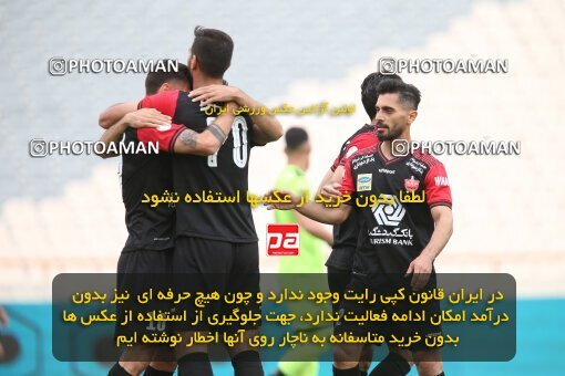 1996760, Tehran, Iran, لیگ برتر فوتبال ایران، Persian Gulf Cup، Week 18، Second Leg، Persepolis 2 v 1 Naft M Soleyman on 2021/03/18 at Azadi Stadium