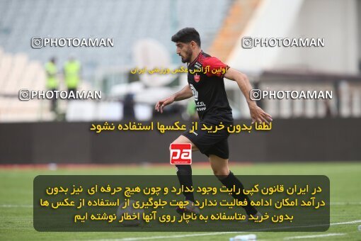 1996766, Tehran, Iran, لیگ برتر فوتبال ایران، Persian Gulf Cup، Week 18، Second Leg، Persepolis 2 v 1 Naft M Soleyman on 2021/03/18 at Azadi Stadium