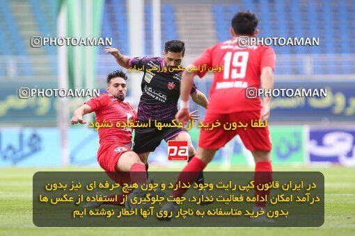2066631, Mashhad, Iran, لیگ برتر فوتبال ایران، Persian Gulf Cup، Week 19، Second Leg، 2021/04/03، Padideh Mashhad 1 - 1 Persepolis