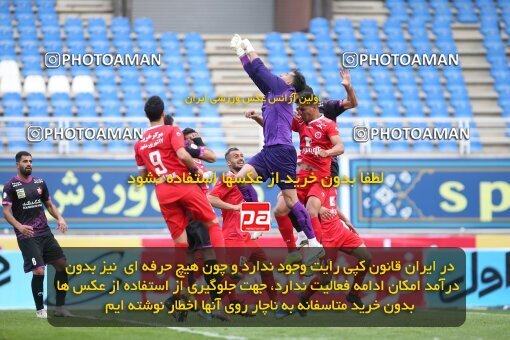 2066747, Mashhad, Iran, لیگ برتر فوتبال ایران، Persian Gulf Cup، Week 19، Second Leg، 2021/04/03، Padideh Mashhad 1 - 1 Persepolis