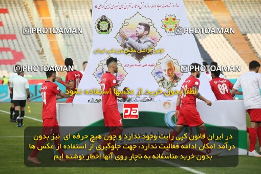 1992390, Tehran, Iran, لیگ برتر فوتبال ایران، Persian Gulf Cup، Week 20، Second Leg، Persepolis 2 v 0 Nassaji Qaemshahr on 2021/04/08 at Azadi Stadium