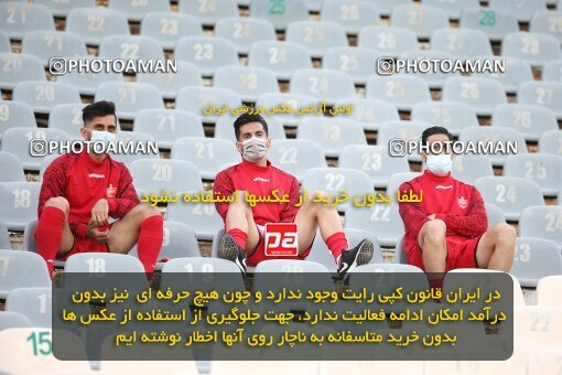 1992437, Tehran, Iran, لیگ برتر فوتبال ایران، Persian Gulf Cup، Week 20، Second Leg، Persepolis 2 v 0 Nassaji Qaemshahr on 2021/04/08 at Azadi Stadium