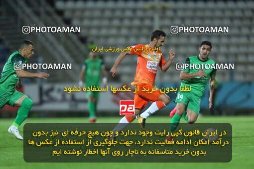 2034415, Tabriz, Iran, لیگ برتر فوتبال ایران، Persian Gulf Cup، Week 22، Second Leg، 2021/05/08، Mashin Sazi Tabriz 2 - 2 Saipa