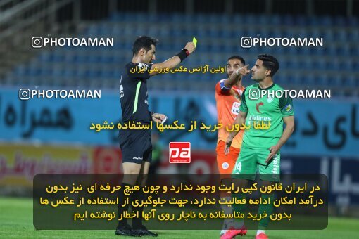 2034416, Tabriz, Iran, لیگ برتر فوتبال ایران، Persian Gulf Cup، Week 22، Second Leg، 2021/05/08، Mashin Sazi Tabriz 2 - 2 Saipa