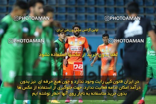 2034455, Tabriz, Iran, لیگ برتر فوتبال ایران، Persian Gulf Cup، Week 22، Second Leg، 2021/05/08، Mashin Sazi Tabriz 2 - 2 Saipa