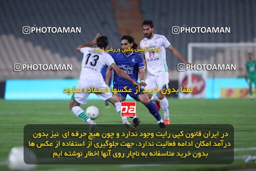 2034476, Tehran, Iran, Iran Pro League، Persian Gulf Cup، 2020-21 season، Second Leg، Week 22، Esteghlal ۰ v 2 Zob Ahan Esfahan on 2021/05/09 at Azadi Stadium