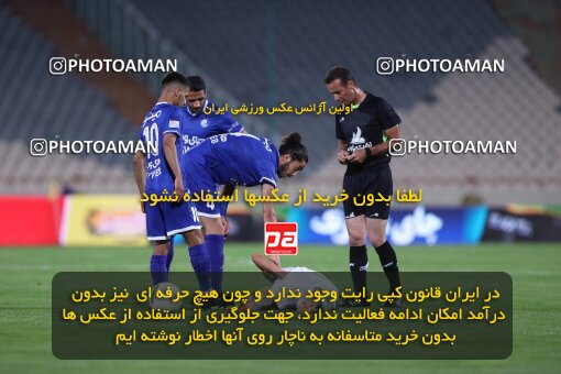 2034478, Tehran, Iran, لیگ برتر فوتبال ایران، Persian Gulf Cup، Week 22، Second Leg، 2021/05/09، Esteghlal 0 - 2 Zob Ahan Esfahan