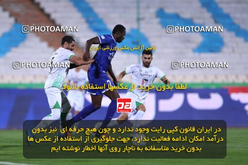 2034486, Tehran, Iran, لیگ برتر فوتبال ایران، Persian Gulf Cup، Week 22، Second Leg، 2021/05/09، Esteghlal 0 - 2 Zob Ahan Esfahan