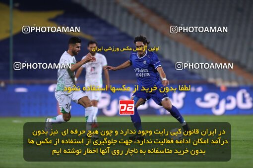 2034487, Tehran, Iran, لیگ برتر فوتبال ایران، Persian Gulf Cup، Week 22، Second Leg، 2021/05/09، Esteghlal 0 - 2 Zob Ahan Esfahan