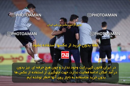 2034517, Tehran, Iran, لیگ برتر فوتبال ایران، Persian Gulf Cup، Week 22، Second Leg، 2021/05/09، Esteghlal 0 - 2 Zob Ahan Esfahan