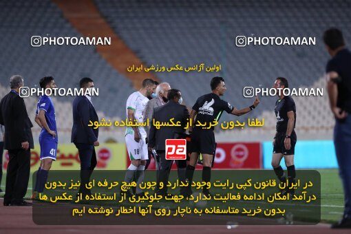 2034535, Tehran, Iran, لیگ برتر فوتبال ایران، Persian Gulf Cup، Week 22، Second Leg، 2021/05/09، Esteghlal 0 - 2 Zob Ahan Esfahan