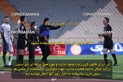 2034537, Tehran, Iran, لیگ برتر فوتبال ایران، Persian Gulf Cup، Week 22، Second Leg، 2021/05/09، Esteghlal 0 - 2 Zob Ahan Esfahan