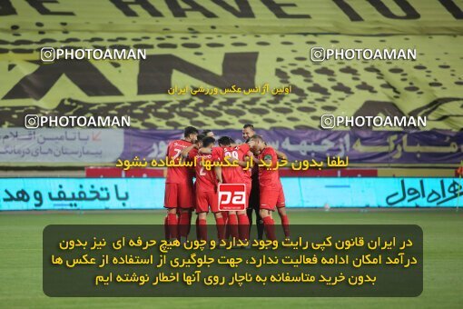 1992233, Isfahan, Iran, لیگ برتر فوتبال ایران، Persian Gulf Cup، Week 22، Second Leg، Sepahan 1 v 1 Persepolis on 2021/05/09 at Naghsh-e Jahan Stadium