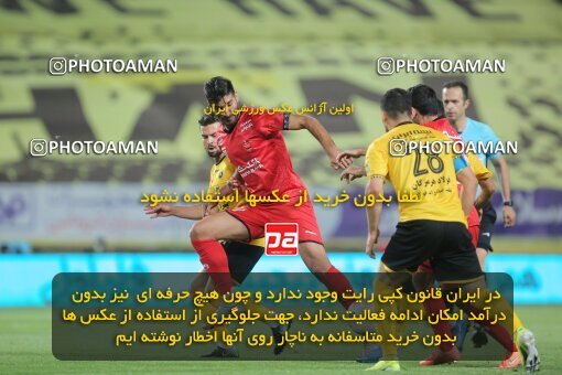 1992253, Isfahan, Iran, لیگ برتر فوتبال ایران، Persian Gulf Cup، Week 22، Second Leg، Sepahan 1 v 1 Persepolis on 2021/05/09 at Naghsh-e Jahan Stadium