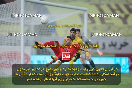 1992341, Isfahan, Iran, لیگ برتر فوتبال ایران، Persian Gulf Cup، Week 22، Second Leg، Sepahan 1 v 1 Persepolis on 2021/05/09 at Naghsh-e Jahan Stadium
