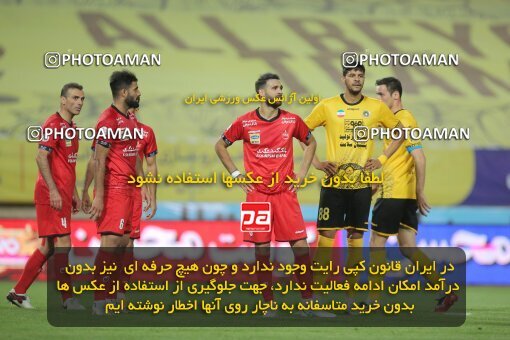 1992391, Isfahan, Iran, لیگ برتر فوتبال ایران، Persian Gulf Cup، Week 22، Second Leg، Sepahan 1 v 1 Persepolis on 2021/05/09 at Naghsh-e Jahan Stadium