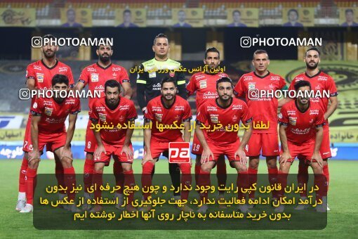 2034929, Isfahan, Iran, لیگ برتر فوتبال ایران، Persian Gulf Cup، Week 22، Second Leg، Sepahan 1 v 1 Persepolis on 2021/05/09 at Naghsh-e Jahan Stadium