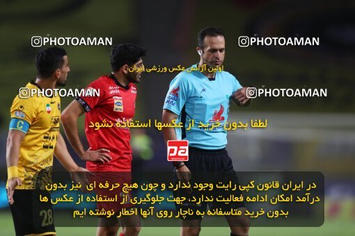 2034938, Isfahan, Iran, لیگ برتر فوتبال ایران، Persian Gulf Cup، Week 22، Second Leg، Sepahan 1 v 1 Persepolis on 2021/05/09 at Naghsh-e Jahan Stadium