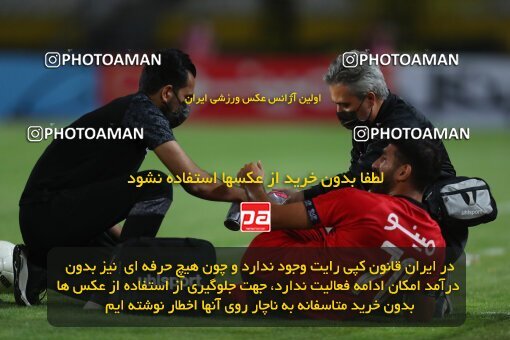 2034940, Isfahan, Iran, لیگ برتر فوتبال ایران، Persian Gulf Cup، Week 22، Second Leg، Sepahan 1 v 1 Persepolis on 2021/05/09 at Naghsh-e Jahan Stadium