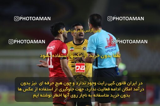 2034945, Isfahan, Iran, لیگ برتر فوتبال ایران، Persian Gulf Cup، Week 22، Second Leg، Sepahan 1 v 1 Persepolis on 2021/05/09 at Naghsh-e Jahan Stadium