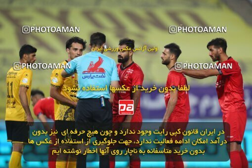2034957, Isfahan, Iran, لیگ برتر فوتبال ایران، Persian Gulf Cup، Week 22، Second Leg، Sepahan 1 v 1 Persepolis on 2021/05/09 at Naghsh-e Jahan Stadium