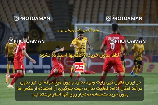 2045110, Isfahan, Iran, لیگ برتر فوتبال ایران، Persian Gulf Cup، Week 22، Second Leg، Sepahan 1 v 1 Persepolis on 2021/05/09 at Naghsh-e Jahan Stadium