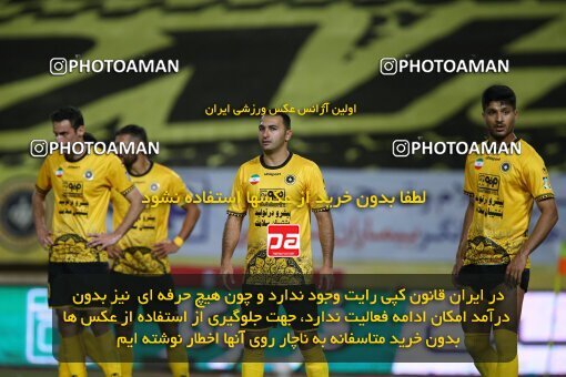 2045132, Isfahan, Iran, لیگ برتر فوتبال ایران، Persian Gulf Cup، Week 22، Second Leg، Sepahan 1 v 1 Persepolis on 2021/05/09 at Naghsh-e Jahan Stadium