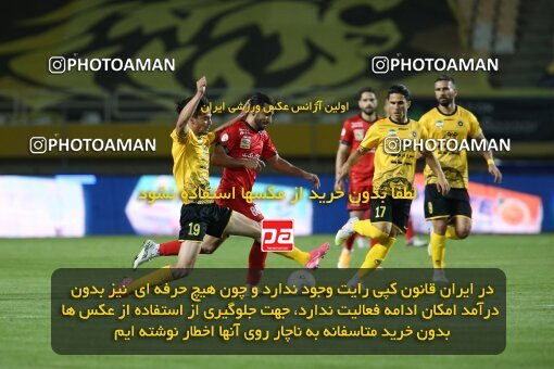 2045147, Isfahan, Iran, لیگ برتر فوتبال ایران، Persian Gulf Cup، Week 22، Second Leg، Sepahan 1 v 1 Persepolis on 2021/05/09 at Naghsh-e Jahan Stadium